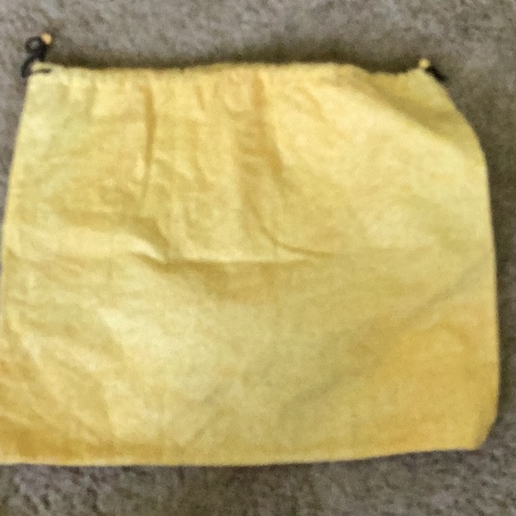 Authentic FENDI Logo Drawstring Dust Bag, Yellow FENDI Shoe good condition - Picture 4 of 7